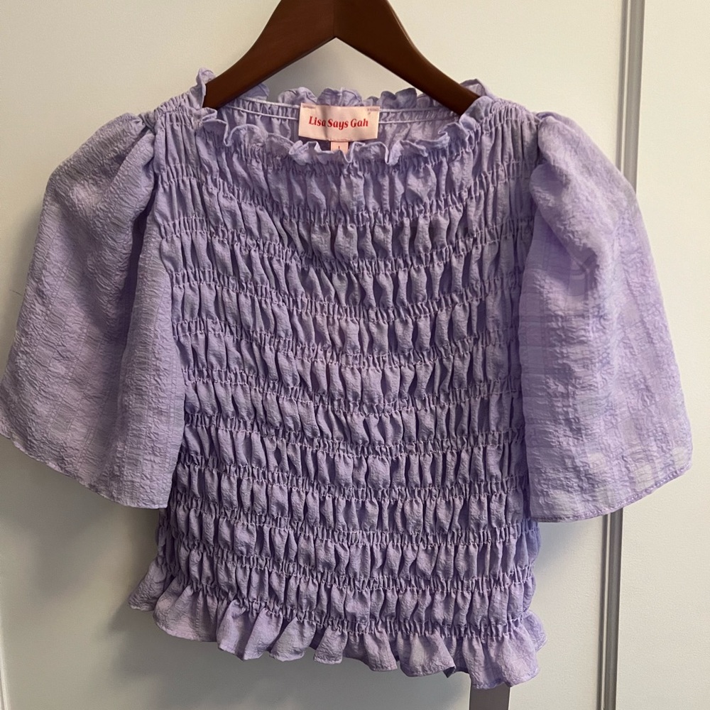 Lisa Says Gah Chiara Top - NWT